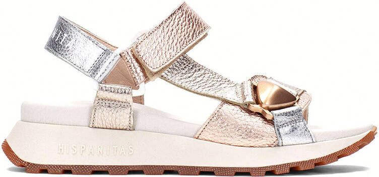 HISPANITAS Dames Chv253896 Maat: 38 Materiaal: Leer Kleur: Metallic - Foto 7