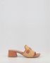 Hispanitas Beige Raffia Sandalen met Hakken Beige Dames - Thumbnail 3