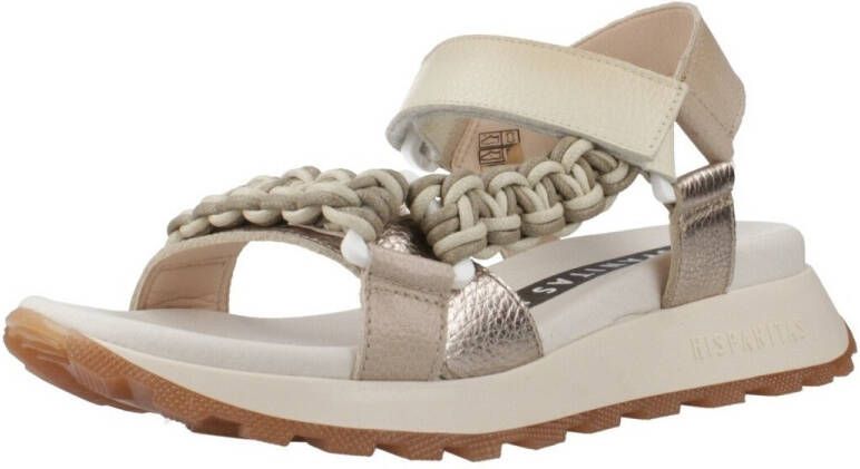 HISPANITAS Dames Hv253898 Maat: 36 Materiaal: Kunststof Kleur: Beige