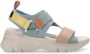 Hispanitas Stijlvolle platte sandalen Hv254007 Multicolor Dames - Thumbnail 3