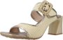 Hispanitas Stijlvolle Heeled Mules Sandaal Brown Dames - Thumbnail 3