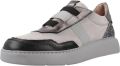 Hispanitas Sneakers van grijs glitterleer - Lichtgrijs