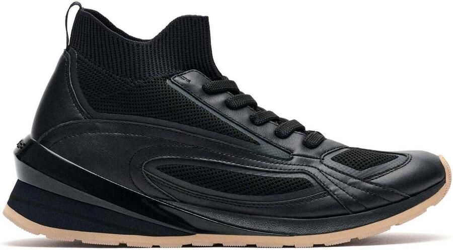 HOFF Hoge Sneakers SEVEN FLYKNIT RUNNER BLACK