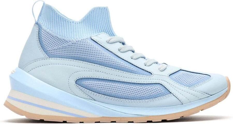 HOFF Hoge Sneakers SEVEN FLYKNIT RUNNER LIGHT BLUE