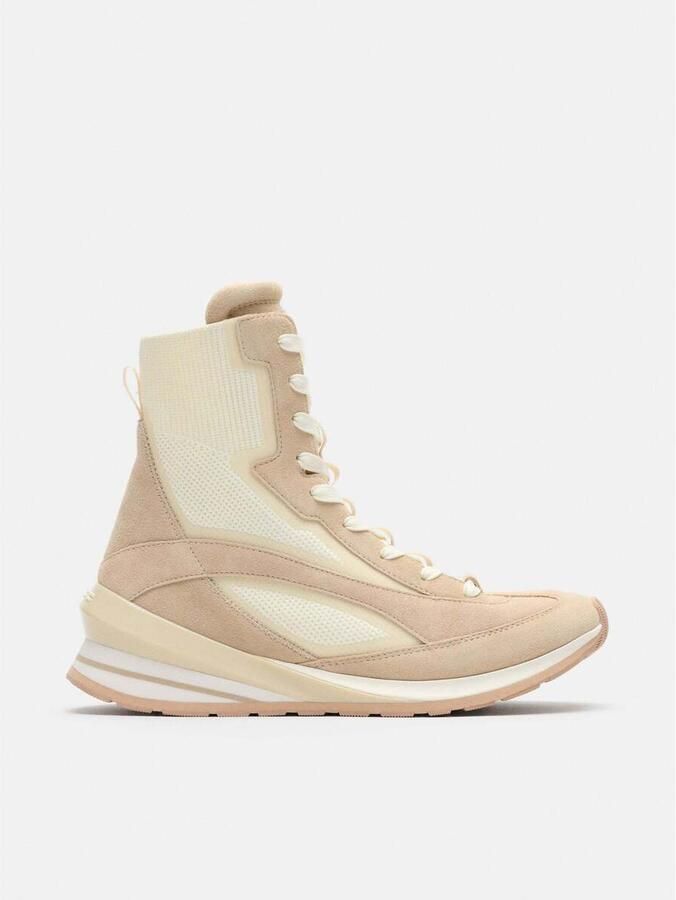 HOFF Hoge Sneakers SEVEN HIGHTOP RUNNER BEIGE