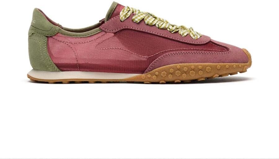 HOFF Lage Sneakers Bridge Solid Mesh Berry