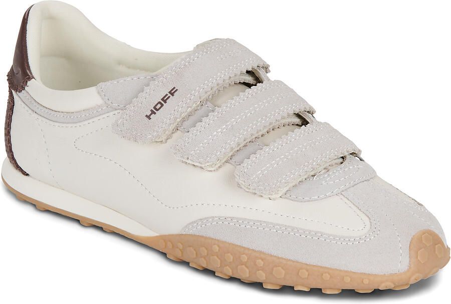 HOFF Sneakers van echt leer met klittenbandsluiting model 'Bridge'