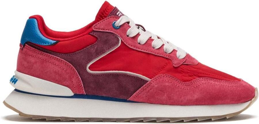 THE HOFF BRAND Lage Sneakers City Maat: 40 Materiaal: Textiel Kleur: Rood - Foto 4