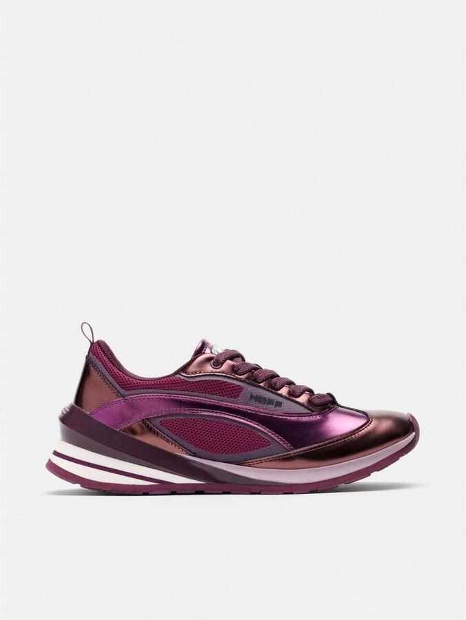 HOFF Lage Sneakers SEVEN RUNNER METALLIC AMETHYST