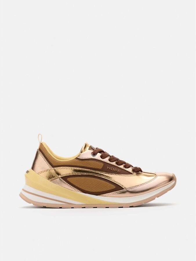 HOFF Lage Sneakers SEVEN RUNNER METALLIC COPPER