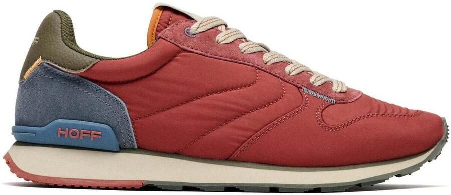 HOFF Lage Sneakers TRACK FIELD BURGUNDY MAN