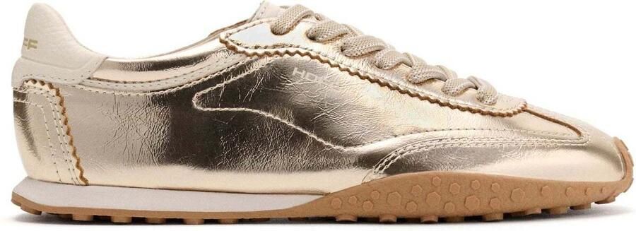 HOFF Bridge leren sneakers goud - Foto 4