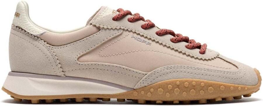 HOFF Sneakers van leermix met logodetail model 'Bridge'