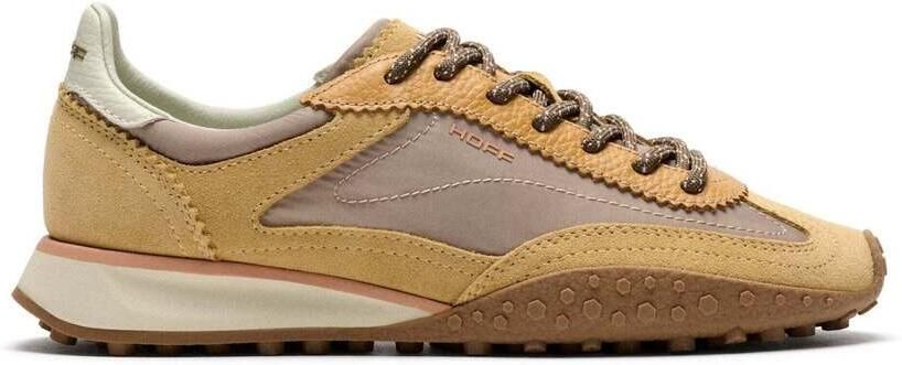 HOFF Sneakers van leermix met logodetail model 'Bridge'