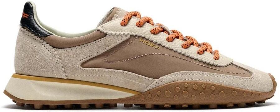 HOFF Sneakers van leermix met logodetail model 'Bridge'