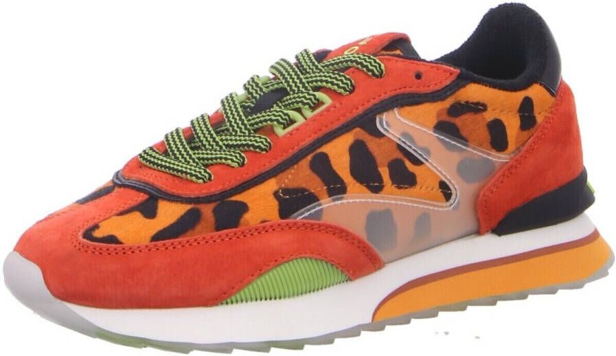 The HOFF Brand HOFF &apos;Orange Lady&apos; damessneakers Oranje Suede Lage sneakers Dames
