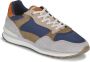 THE HOFF BRAND Lage Sneakers Heren Biarritz Maat: 41 Materiaal: Suède Kleur: Blauw - Thumbnail 2