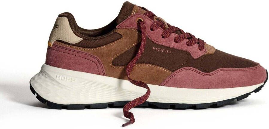 HOFF Lage Sneakers CITY MKII BURGUNDY WOMAN