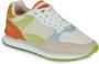 Hoff Beige Stoffen Sneakers met Multikleurige Accenten Beige Dames - Thumbnail 3