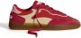 THE HOFF BRAND Lage Sneakers Dames Alley Maat: 41 Materiaal: Suèdelook Kleur: Rood - Thumbnail 3