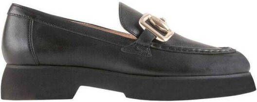 Högl Zwarte Leren Loafers voor Vrouwen Black Dames