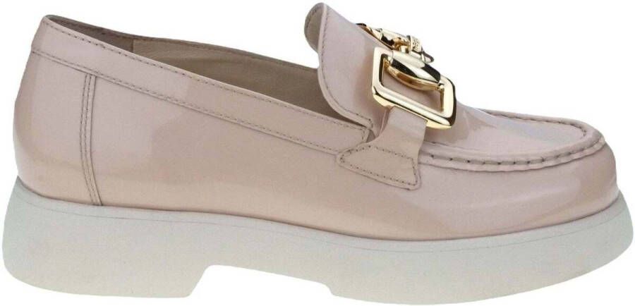 Högl Stijlvolle Beige Leren Loafers voor Dames Beige Dames - Foto 2