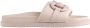 Högl Comfortabele Leren Sliders voor Dames Beige Dames - Thumbnail 2