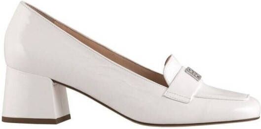 Högl Klassieke Moderne Loafer Pumps Wit Dames