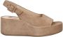 Hogl 102512~~~~~~~~~~~~~~~~~~~~~~~~ Sandalen met hak Wit beige - Thumbnail 2