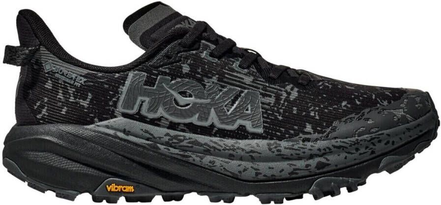 HOKA Speedgoat 6 GTX Trailrunningschoenen Regular grijs zwart