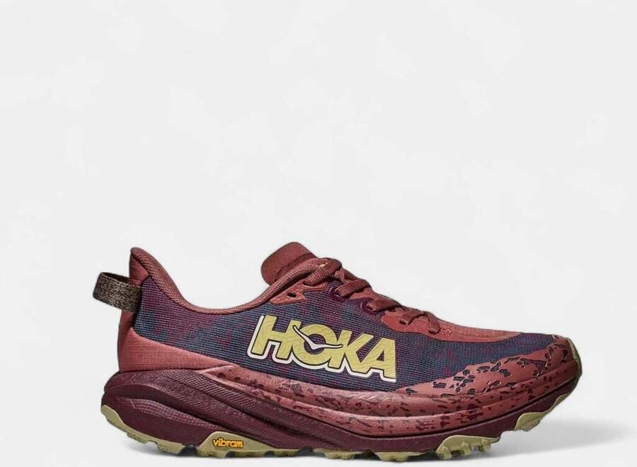 Hoka One Lage Sneakers One Speedgoat 6 Rouge Black Cherry ( 's)