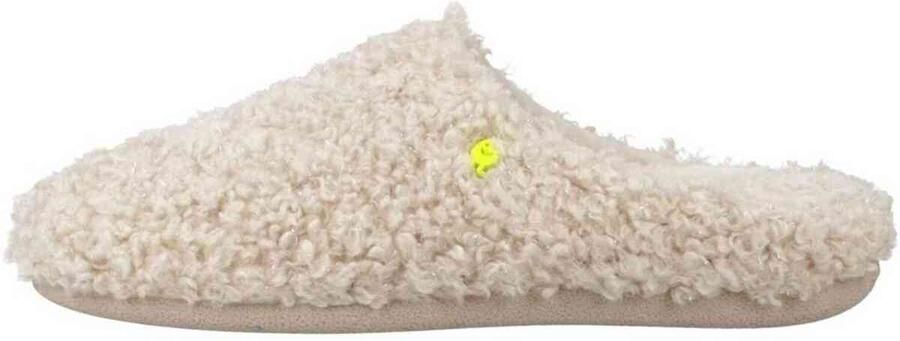 Hot Potatoes 76915 Pantoffels Dames Open sloffen met antislip zool Off-White - Foto 3