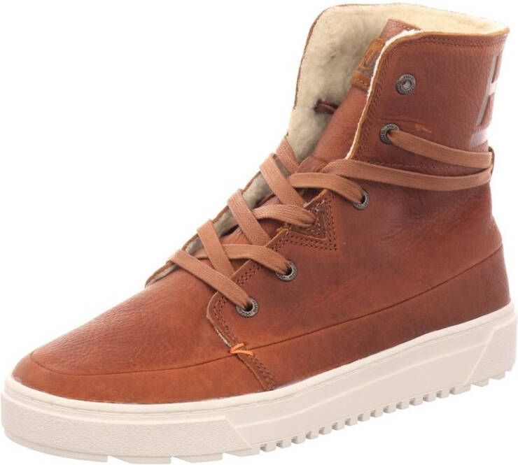 Bruin Tinten Chess 3.0 Hoge sneakers Leren Sneaker Dames Cognac - Foto 3