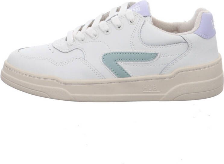 Hub Women's Court Sneakers beige wit