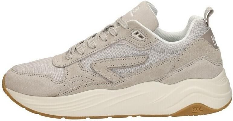 Hub Heren Sneakers Glide S43 Ltbone offwhite Beige - Foto 4