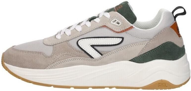 HUB Glide S43 chunky suède sneakers beige multi - Foto 3