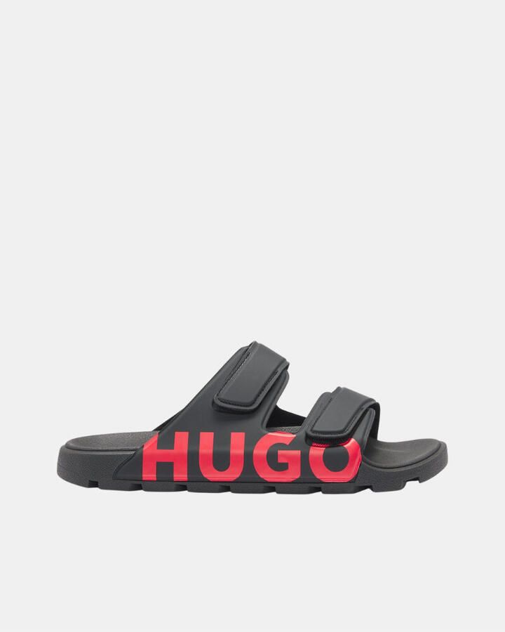 HUGO Slippers met labelprint model 'Evander' - Foto 2