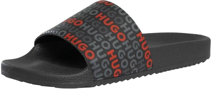 HUGO Teenslippers Tijd in schuifregelaars