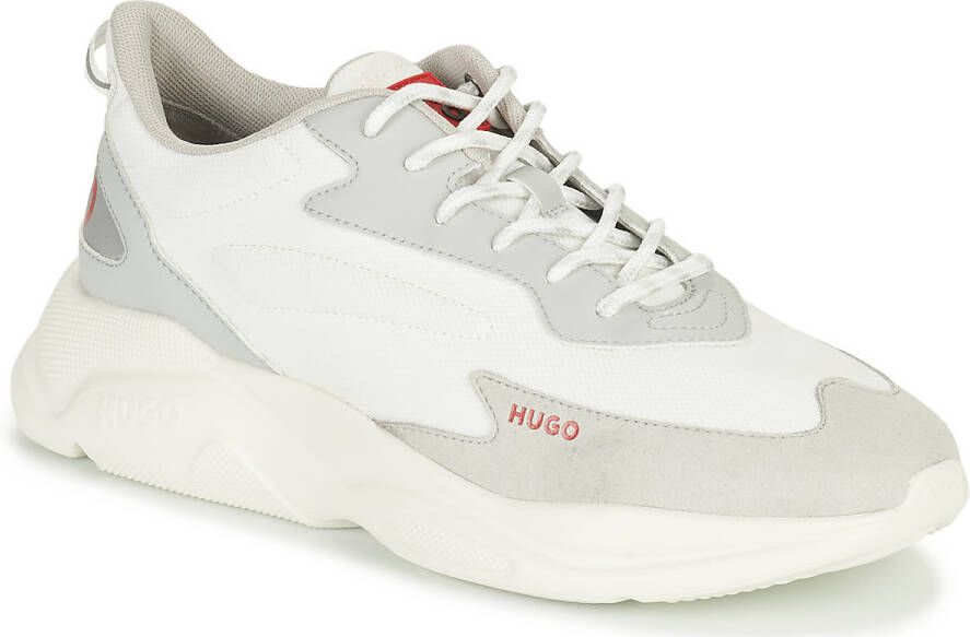 HUGO Sneakers met contrasterende labeldetails model 'Leon'