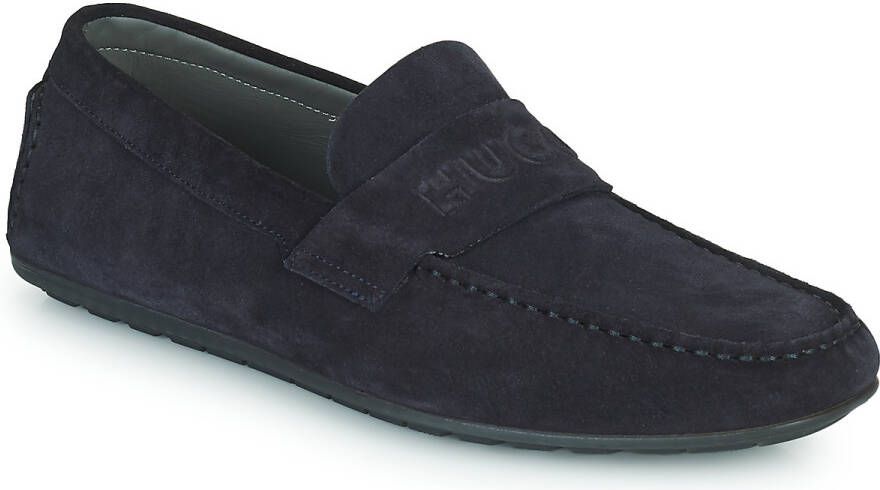 HUGO Penny loafers met reliëflogo model 'Dandy'