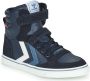 Hummel Slimmer Stadil Glitter sneakers donkerblauw kobaltblauw ecru - Thumbnail 2