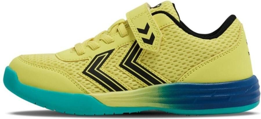 Hummel Kinder Hallenschuhe Handball Multiplay Flex Vc Jr 224853 Limeade Anthacite - Foto 2
