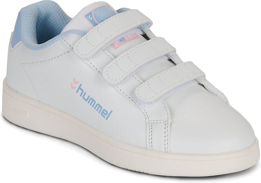 Hummel Kinder Sneakers low Match Point Jr 230175 White Blue Pink - Foto 2