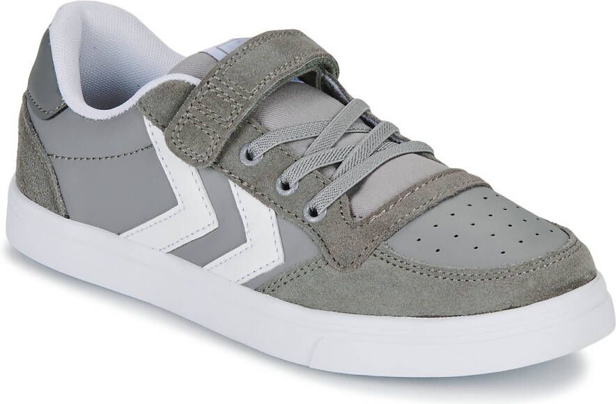 Hummel Lage Sneakers SLIMMER STADIL LEATHER LOW JR