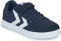 Hummel Kindertrainers Slimmer Stadil Low Blauw Heren - Thumbnail 2