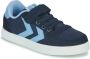Hummel Kinder Sneakers Slimmer Stadil Low Jr Black Iris - Thumbnail 2
