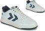 Hummel Sneaker flach St Power Play Rt White Navy - Thumbnail 1