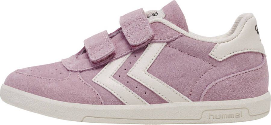 Hummel Kid's Victory Suede II Sneakers roze