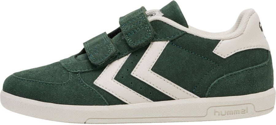 Hummel Kid's Victory Suede II Sneakers groen