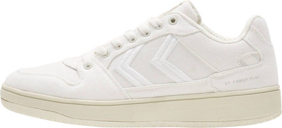 Hummel St. Power Play Canvas Sneakers beige wit